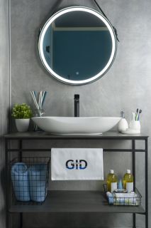 Раковина Gid N9175 51128 накладная белая 66.5x41x12